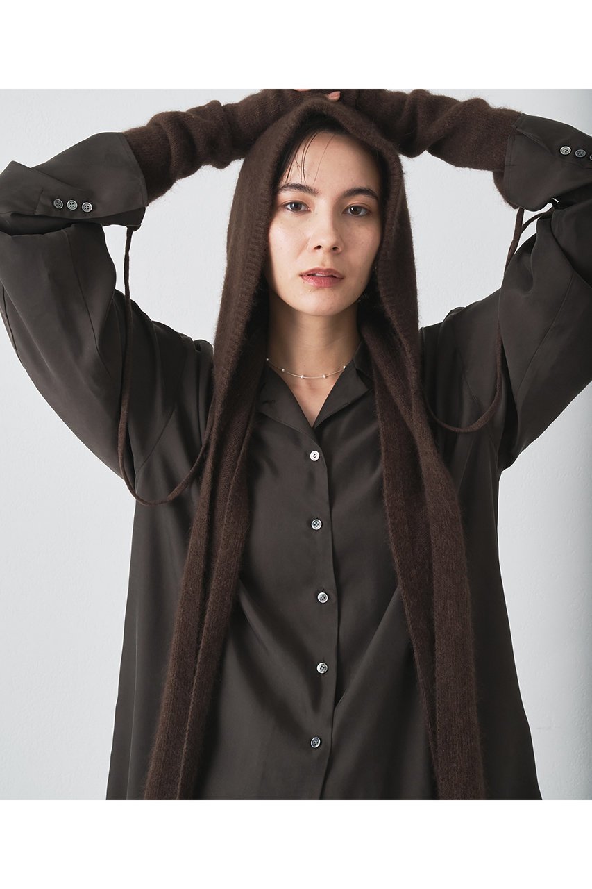 【ウィムガゼット/Whim Gazette】の【THROW】別注カラー フーディースカーフ 人気、トレンドファッション・服の通販 founy(ファニー) 　ファッション　Fashion　レディースファッション　Fashion for Women　ストール　Soft & Warm Scarves　マフラー・スヌード / 冬小物の定番　Scarves & Mufflers　シンプル　Simple, Minimal　スカーフ　Scarf, Neckwear　ストール　Stole, Wrap　トレンド　Trend, Trending Now　ブランケット　Blanket, Throw Blanket　別注　Limited Edition, Custom Order　マフラー　Scarf, Muffler　モダン　Modern, Contemporary　other-5|ID: prp329100004627454 ipo3291000000035642613