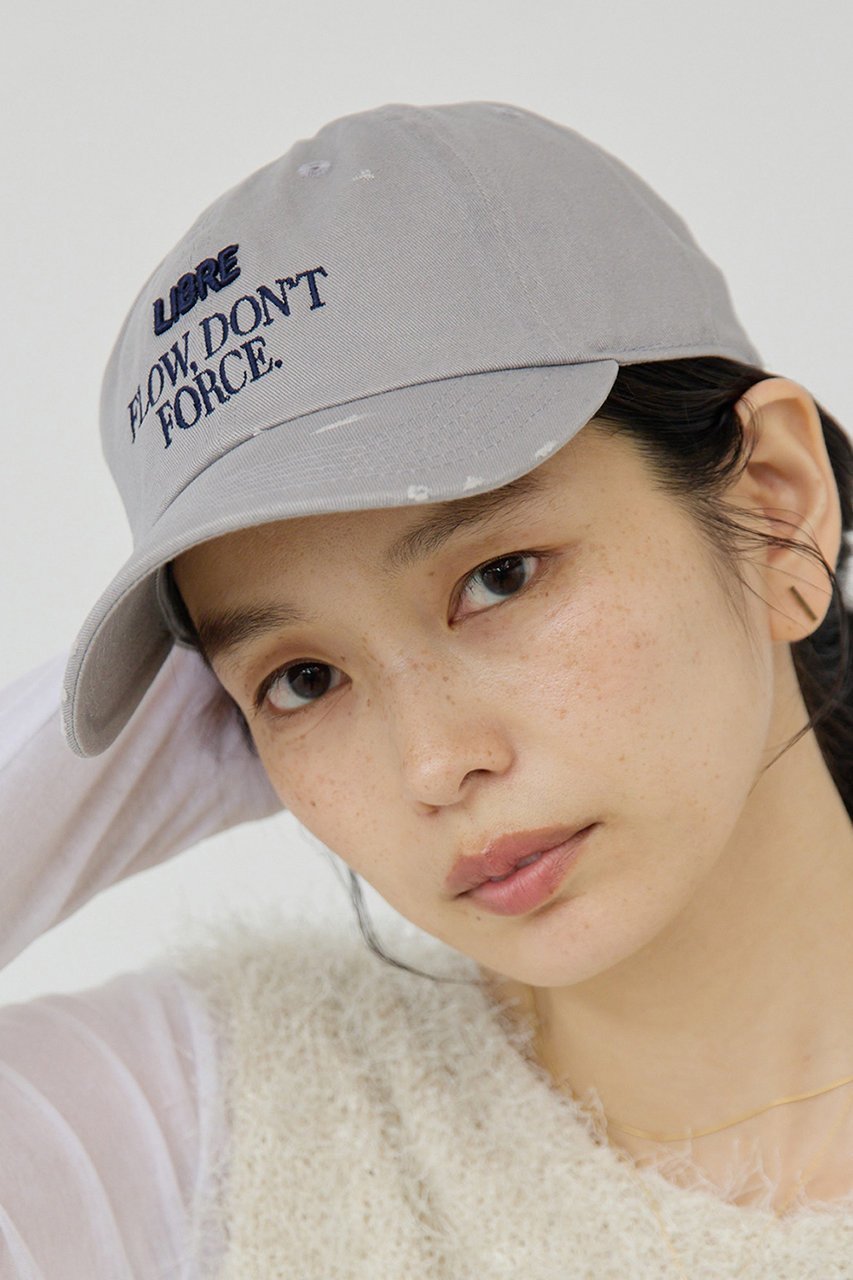 【ガリャルダガランテ/GALLARDAGALANTE】のダメージロゴキャップ 人気、トレンドファッション・服の通販 founy(ファニー) 　ファッション　Fashion　レディースファッション　Fashion for Women　キャップ&ハット　Hats & Caps　2025年　2025　2025-2026秋冬・A/W　Autumn/Winter 2025–26 AW25–26　おすすめ　Recommended / Our Picks　キャップ　Cap, Baseball Cap　ダメージ　Distressed, Destroyed　エレガント 上品　Elegant　帽子　Hat, Headwear　A/W・秋冬　Autumn/Winter　other-2|ID: prp329100004627457 ipo3291000000033260004