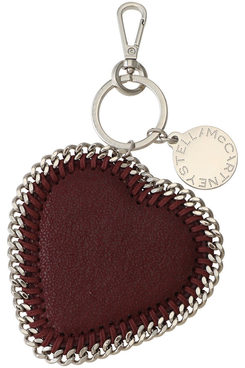【ステラ マッカートニー/STELLA McCARTNEY】のFalabella ハートチャーム インテリア・キッズ・メンズ・レディースファッション・服の通販 founy(ファニー) 　ファッション　Fashion　レディースファッション　Fashion for Women　シルバー　Silver, Metallic Silver　チャーム　Charm, Pendant　ポーチ　Pouch, Small Case　メタリック　Metallic, Shiny Finish　ラグジュアリー　Luxury, Elegant　ラップ　Wrap, Wrap Design　リュクス　Luxury, Elegant, High-End, Chic　財布　Wallet, Purse　プラム|ID: prp329100004627460 ipo3291000000035356456