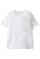 【チカ キサダ/CHIKA KISADA】のチュール デザイン カットソー ホワイト|ID: prp329100004627476 ipo3291000000036202997