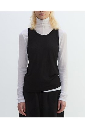 【プレインピープル/PLAIN PEOPLE】のシア―ハイツイストフライスタンクトップレイヤードTシャツ 人気、トレンドファッション・服の通販 founy(ファニー) ファッション Fashion レディースファッション Fashion for Women トップス・カットソー Cut & Sew Tops シャツ・ブラウス・オフィスカジュアル Elegant Blouses & Button-Ups ロングTシャツ・Tシャツ Longline T-Shirts & Tees カットソー・ベーシックTシャツ Cut-and-Sewn Tops / Stretch Tees & Basics 2025年 2025 2025-2026秋冬・A/W Autumn/Winter 2025–26 AW25–26 インナー Innerwear スリーブ Sleeve, Long Sleeve / Short Sleeve タンク Tank Top, Sleeveless Top タートル Turtleneck, Turtle Collar フロント Front, Front Design ベーシック Basic, Essential ロング Long, Long-Length A/W・秋冬 Autumn/Winter |ID:prp329100004627477