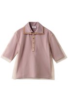 【チカ キサダ/CHIKA KISADA】のチュール レイヤー 襟付きプルオーバー ピンク|ID: prp329100004627478 ipo3291000000035356541