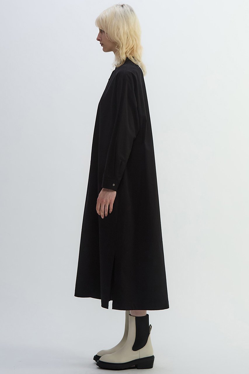 【プレインピープル/PLAIN PEOPLE】の綿麻高密度ツイルバンドカラーシャツワンピース 人気、トレンドファッション・服の通販 founy(ファニー) 　ファッション　Fashion　レディースファッション　Fashion for Women　ワンピース　Dresses　シャツワンピース / 1枚で着映えコーデ　Shirt Dresses　チュニック　Tunic Tops & Dresses　2025年　2025　2025-2026秋冬・A/W　Autumn/Winter 2025–26 AW25–26　おすすめ　Recommended / Our Picks　シンプル　Simple, Minimal　スリット　Slit, Slit Detail　チュニック　Tunic, Long Top　バランス　Balance, Style Balance　リネン　Linen, Linen Fabric　ロング　Long, Long-Length　秋　Autumn　A/W・秋冬　Autumn/Winter　other-2|ID: prp329100004627482 ipo3291000000033260187