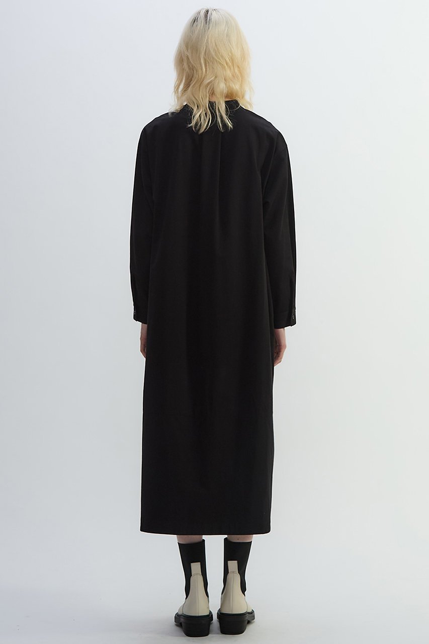 【プレインピープル/PLAIN PEOPLE】の綿麻高密度ツイルバンドカラーシャツワンピース 人気、トレンドファッション・服の通販 founy(ファニー) 　ファッション　Fashion　レディースファッション　Fashion for Women　ワンピース　Dresses　シャツワンピース / 1枚で着映えコーデ　Shirt Dresses　チュニック　Tunic Tops & Dresses　2025年　2025　2025-2026秋冬・A/W　Autumn/Winter 2025–26 AW25–26　おすすめ　Recommended / Our Picks　シンプル　Simple, Minimal　スリット　Slit, Slit Detail　チュニック　Tunic, Long Top　バランス　Balance, Style Balance　リネン　Linen, Linen Fabric　ロング　Long, Long-Length　秋　Autumn　A/W・秋冬　Autumn/Winter　other-3|ID: prp329100004627482 ipo3291000000033260188