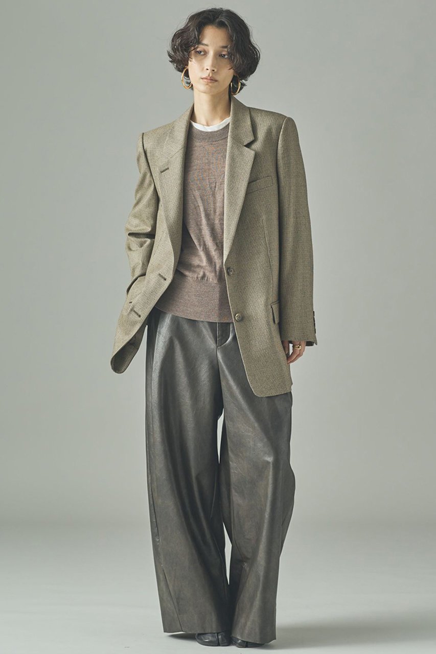 【カレンソロジー/Curensology】のガンクラブチェックジャケット 人気、トレンドファッション・服の通販 founy(ファニー) 　ファッション　Fashion　レディースファッション　Fashion for Women　アウター　Coat / Outerwear Collection　レディースジャケット・軽アウター　Jackets　2025年　2025　2025-2026秋冬・A/W　Autumn/Winter 2025–26 AW25–26　ジャケット　Jacket, Outerwear　チェック　Check, Plaid, Tartan　デニム　Denim, Jeans Material　エレガント 上品　Elegant　A/W・秋冬　Autumn/Winter　other-6|ID: prp329100004627487 ipo3291000000033260236