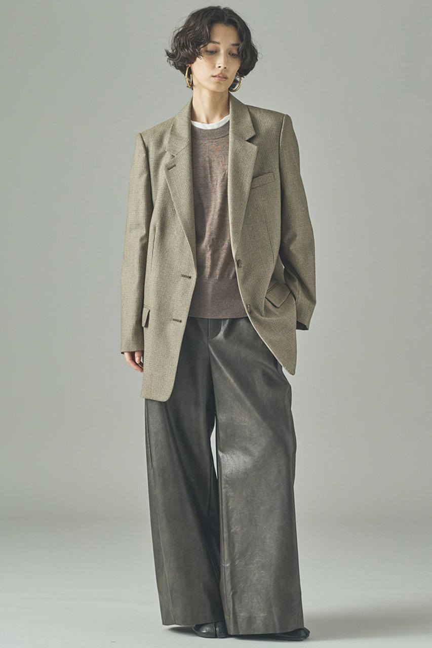 【カレンソロジー/Curensology】のガンクラブチェックジャケット 人気、トレンドファッション・服の通販 founy(ファニー) 　ファッション　Fashion　レディースファッション　Fashion for Women　アウター　Coat / Outerwear Collection　レディースジャケット・軽アウター　Jackets　2025年　2025　2025-2026秋冬・A/W　Autumn/Winter 2025–26 AW25–26　ジャケット　Jacket, Outerwear　チェック　Check, Plaid, Tartan　デニム　Denim, Jeans Material　エレガント 上品　Elegant　A/W・秋冬　Autumn/Winter　other-7|ID: prp329100004627487 ipo3291000000033260237