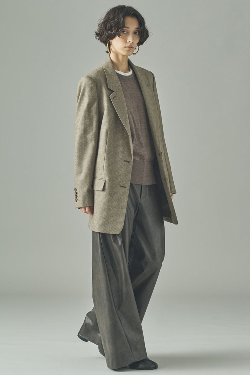【カレンソロジー/Curensology】のガンクラブチェックジャケット 人気、トレンドファッション・服の通販 founy(ファニー) 　ファッション　Fashion　レディースファッション　Fashion for Women　アウター　Coat / Outerwear Collection　レディースジャケット・軽アウター　Jackets　2025年　2025　2025-2026秋冬・A/W　Autumn/Winter 2025–26 AW25–26　ジャケット　Jacket, Outerwear　チェック　Check, Plaid, Tartan　デニム　Denim, Jeans Material　エレガント 上品　Elegant　A/W・秋冬　Autumn/Winter　other-8|ID: prp329100004627487 ipo3291000000033260241