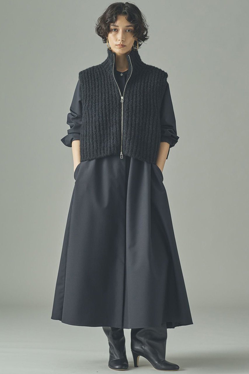 【カレンソロジー/Curensology】のブークレジップニットベスト 人気、トレンドファッション・服の通販 founy(ファニー) 　ファッション　Fashion　レディースファッション　Fashion for Women　アウター　Coat / Outerwear Collection　レディースジャケット・軽アウター　Jackets　2025年　2025　2025-2026秋冬・A/W　Autumn/Winter 2025–26 AW25–26　おすすめ　Recommended / Our Picks　インナー　Innerwear　カットソー　Cut and Sewn Top　ジャケット　Jacket, Outerwear　ベスト　Vest, Waistcoat　畦　Ribbed Knit　A/W・秋冬　Autumn/Winter　other-5|ID: prp329100004627488 ipo3291000000033260249