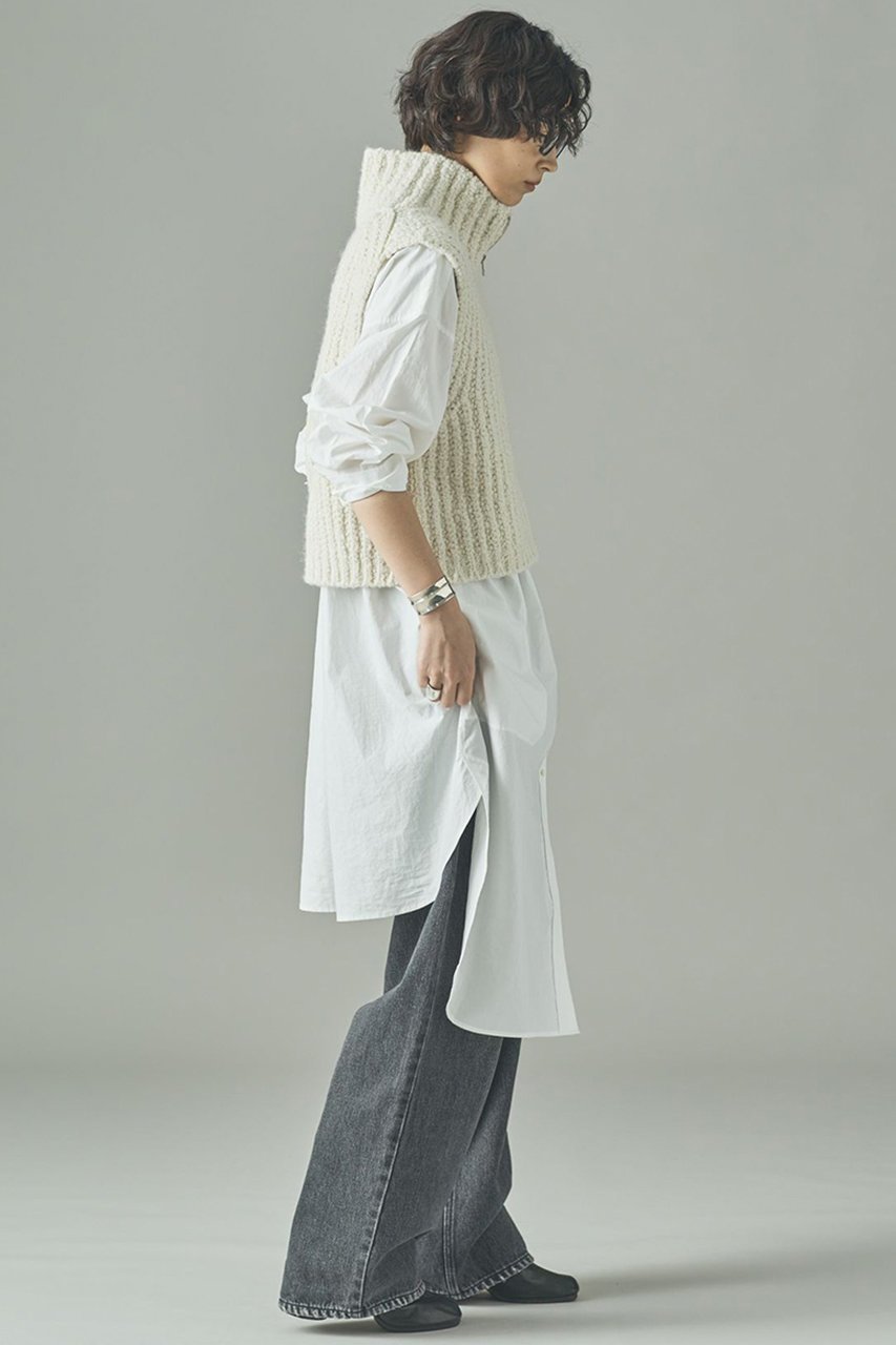 【カレンソロジー/Curensology】のブークレジップニットベスト 人気、トレンドファッション・服の通販 founy(ファニー) 　ファッション　Fashion　レディースファッション　Fashion for Women　アウター　Coat / Outerwear Collection　レディースジャケット・軽アウター　Jackets　おすすめ　Recommended / Our Picks　インナー　Innerwear　カットソー　Cut and Sewn Top　ジャケット　Jacket, Outerwear　ベスト　Vest, Waistcoat　畦　Ribbed Knit　other-7|ID: prp329100004627488 ipo3291000000035644844