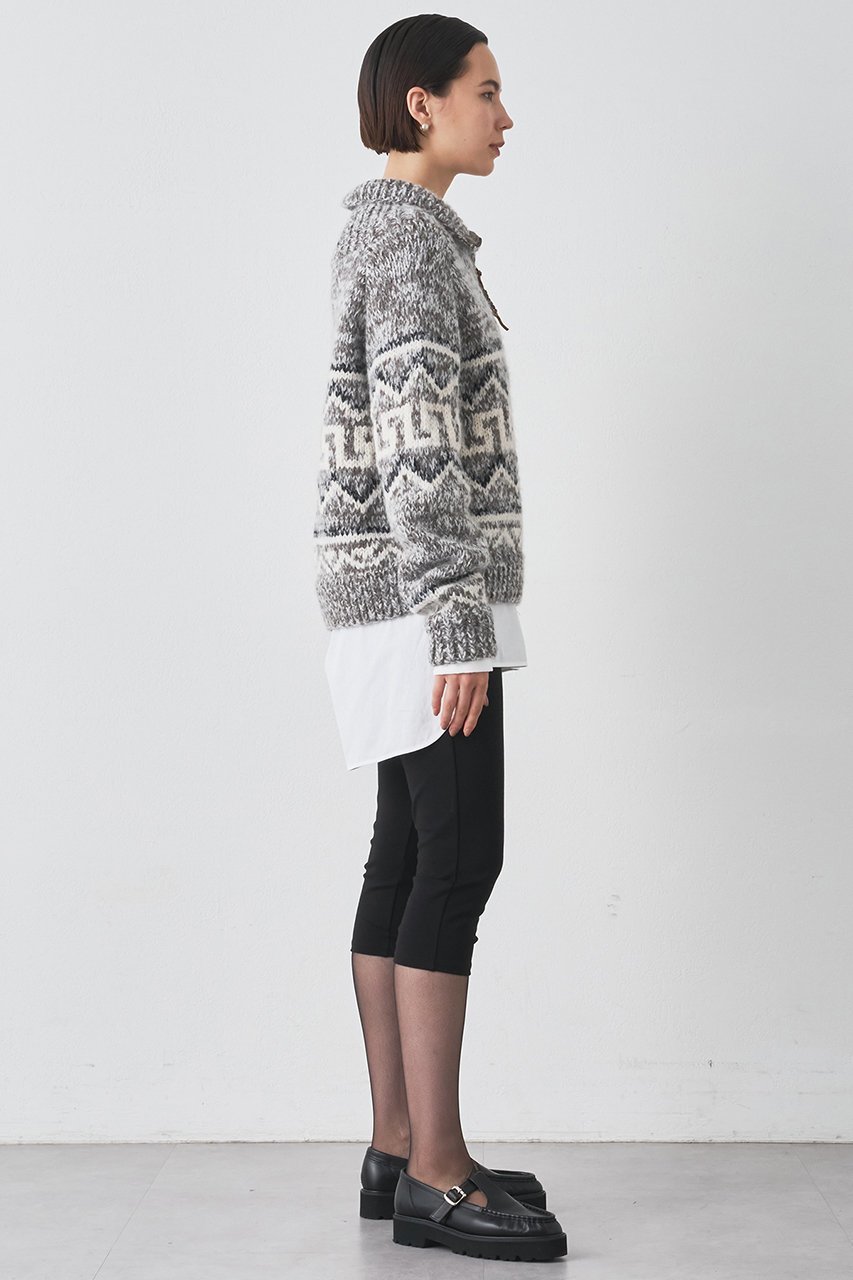 【ウィムガゼット/Whim Gazette】の【BSBEE】カウチンZIP ニット 人気、トレンドファッション・服の通販 founy(ファニー) 　ファッション　Fashion　レディースファッション　Fashion for Women　トップス・カットソー　Cut & Sew Tops　ニット　Knit Tops & Sweaters　カジュアルプルオーバー・ニットトップス　Pullovers & Knit Tops / Casual Pullovers　イタリア　Italy　ターコイズ　Turquoise, Blue-Green　ハンド　Hand, Handmade　パターン　Pattern, Design Print　別注　Limited Edition, Custom Order　ミックス　Mix, Mixed Style　A/W・秋冬　Autumn/Winter　2025年　2025　2025-2026秋冬・A/W　Autumn/Winter 2025–26 AW25–26　other-5|ID: prp329100004627490 ipo3291000000033260269