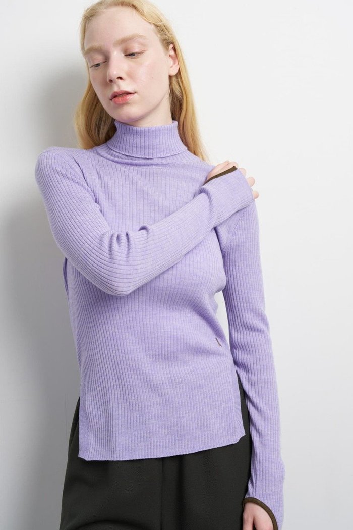 【ランバン オン ブルー/LANVIN en Bleu】のカラーポイントリブタートル インテリア・キッズ・メンズ・レディースファッション・服の通販 founy(ファニー) https://founy.com/ ファッション Fashion レディースファッション Fashion for Women トップス・カットソー Cut & Sew Tops ニット Knit Tops & Sweaters カジュアルプルオーバー・ニットトップス Pullovers & Knit Tops / Casual Pullovers インナー Innerwear コンパクト Compact, Small Size スリット Slit, Slit Detail ファブリック Fabric, Textile フィット Fit, Slim Fit ワンポイント One Point, Statement Accent 今季 This Season, Current Season 冬 Winter / This Winter 定番 Standard, Basic Item 新作・新入荷 New Arrivals / New In 軽量 Lightweight, Ultra Light |ID: prp329100004627491 ipo3291000000033260271