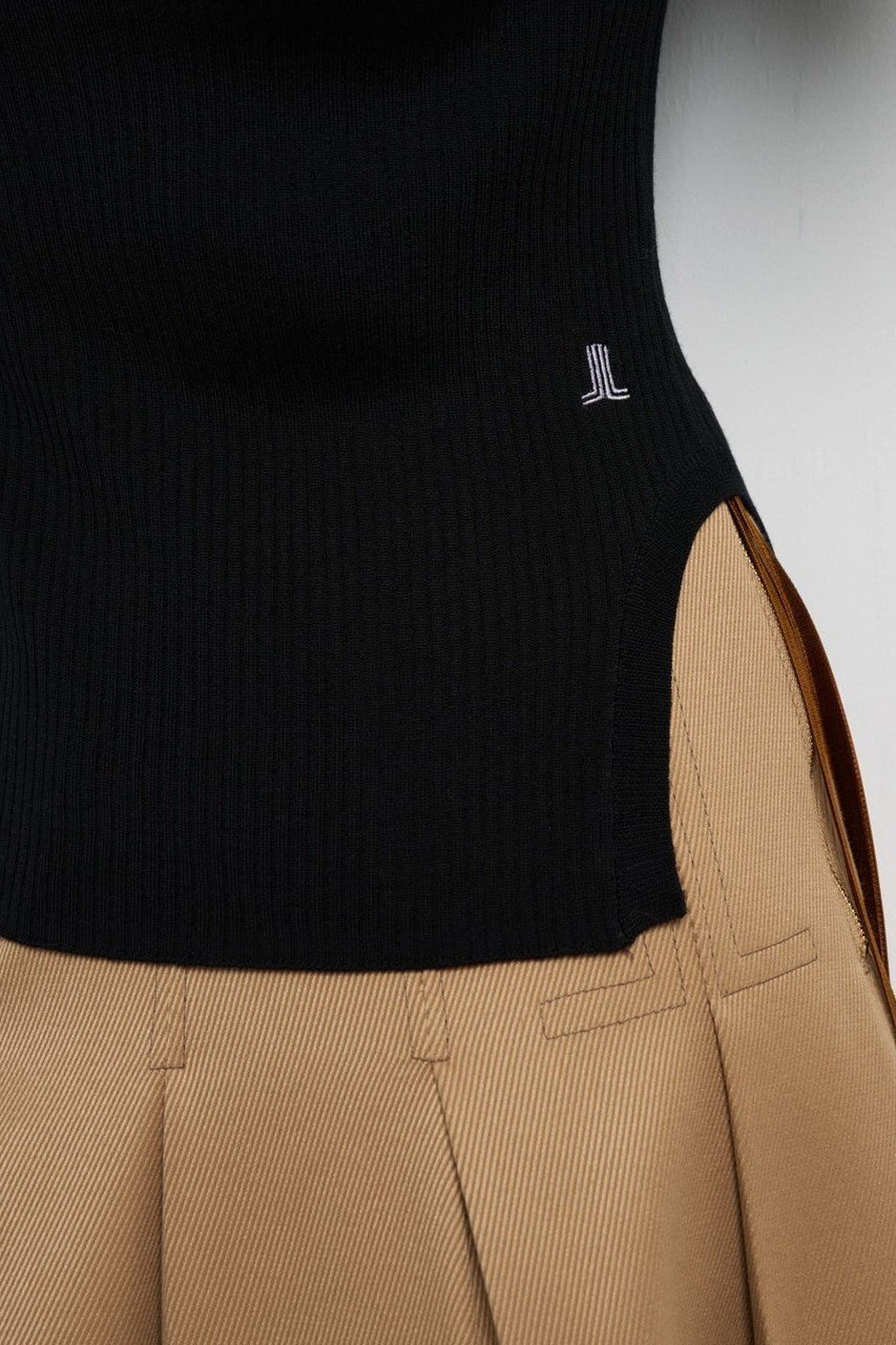 【ランバン オン ブルー/LANVIN en Bleu】のカラーポイントリブタートル 人気、トレンドファッション・服の通販 founy(ファニー) 　ファッション　Fashion　レディースファッション　Fashion for Women　トップス・カットソー　Cut & Sew Tops　ニット　Knit Tops & Sweaters　カジュアルプルオーバー・ニットトップス　Pullovers & Knit Tops / Casual Pullovers　インナー　Innerwear　コンパクト　Compact, Small Size　スリット　Slit, Slit Detail　ファブリック　Fabric, Textile　フィット　Fit, Slim Fit　ワンポイント　One Point, Statement Accent　今季　This Season, Current Season　冬　Winter / This Winter　定番　Standard, Basic Item　新作・新入荷　New Arrivals / New In　軽量　Lightweight, Ultra Light　other-5|ID: prp329100004627491 ipo3291000000033260280