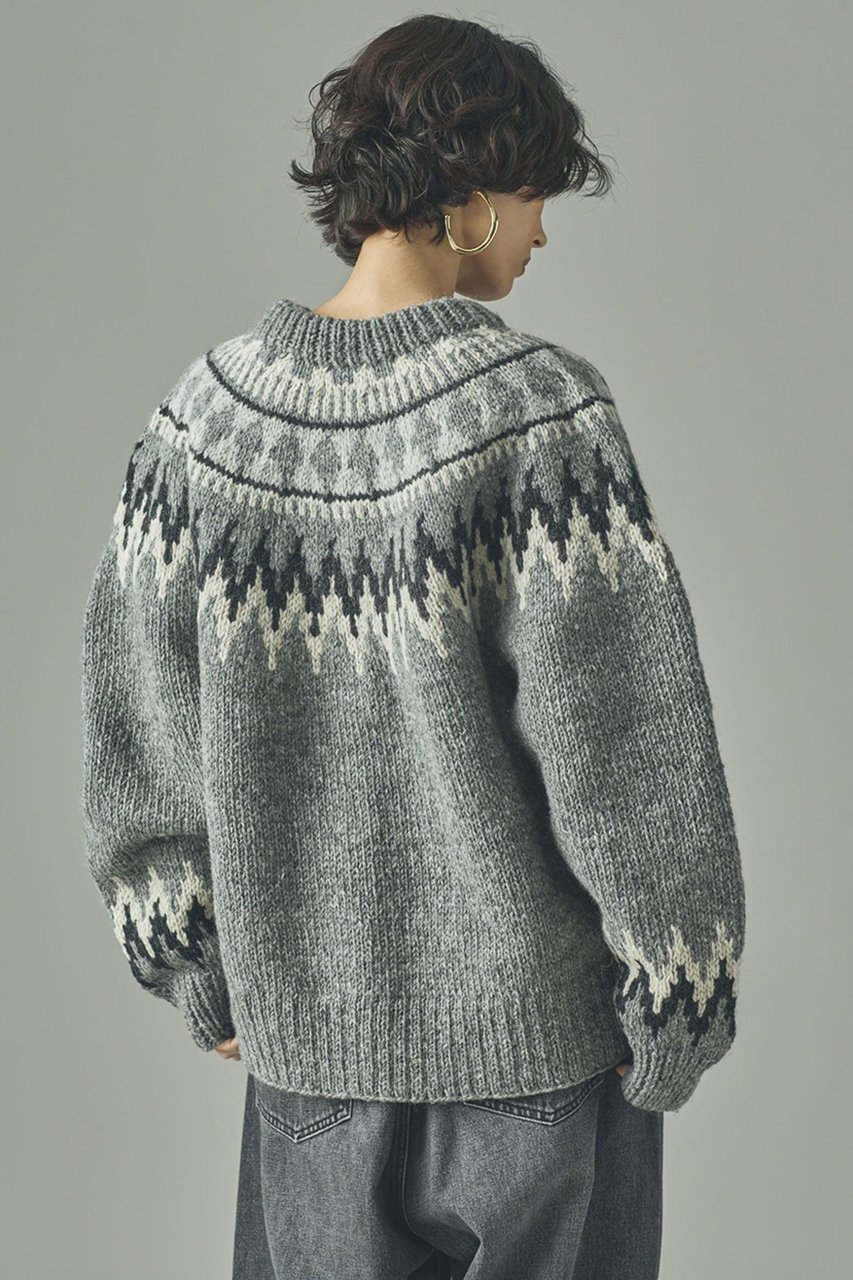 【カレンソロジー/Curensology】のノルディックカーディガン 人気、トレンドファッション・服の通販 founy(ファニー) 　ファッション　Fashion　レディースファッション　Fashion for Women　トップス・カットソー　Cut & Sew Tops　ニット　Knit Tops & Sweaters　カーディガン・羽織り　Layered Style Cardigans　2025年　2025　2025-2026秋冬・A/W　Autumn/Winter 2025–26 AW25–26　カーディガン　Cardigan, Knitwear　スラックス　Slacks, Dress Pants　フレア　Flare, Flared　ベーシック　Basic, Essential　ワイド　Wide, Wide Fit　エレガント 上品　Elegant　手編み　Hand-Knitted, Handmade Knit　A/W・秋冬　Autumn/Winter　other-4|ID: prp329100004627493 ipo3291000000033260294