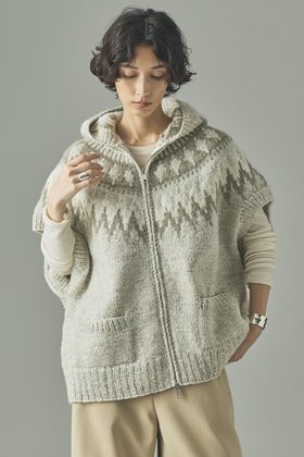 【カレンソロジー/Curensology】 ノルディックフードベスト人気、トレンドファッション・服の通販 founy(ファニー) ファッション Fashion レディースファッション Fashion for Women アウター Coat / Outerwear Collection トップス・カットソー Cut & Sew Tops ニット Knit Tops & Sweaters レディースパーカー・カジュアルフーディー Casual Hoodies & Sweatshirts ベスト&ジレ / 重ね着スタイル Vests & Gilets 2025年 2025 2025-2026秋冬・A/W Autumn/Winter 2025–26 AW25–26 カーディガン Cardigan, Knitwear パーカー Hoodie, Parka ベスト Vest, Waistcoat ベーシック Basic, Essential エレガント 上品 Elegant 定番 Standard, Basic Item 手編み Hand-Knitted, Handmade Knit A/W・秋冬 Autumn/Winter |ID:prp329100004627494
