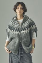 【カレンソロジー/Curensology】のノルディックフードベスト 人気、トレンドファッション・服の通販 founy(ファニー) ファッション Fashion レディースファッション Fashion for Women アウター Coat / Outerwear Collection トップス・カットソー Cut & Sew Tops ニット Knit Tops & Sweaters レディースパーカー・カジュアルフーディー Casual Hoodies & Sweatshirts ベスト&ジレ / 重ね着スタイル Vests & Gilets 2025年 2025 2025-2026秋冬・A/W Autumn/Winter 2025–26 AW25–26 カーディガン Cardigan, Knitwear パーカー Hoodie, Parka ベスト Vest, Waistcoat ベーシック Basic, Essential エレガント 上品 Elegant 定番 Standard, Basic Item 手編み Hand-Knitted, Handmade Knit A/W・秋冬 Autumn/Winter thumbnail グレー|ID: prp329100004627494 ipo3291000000033260301