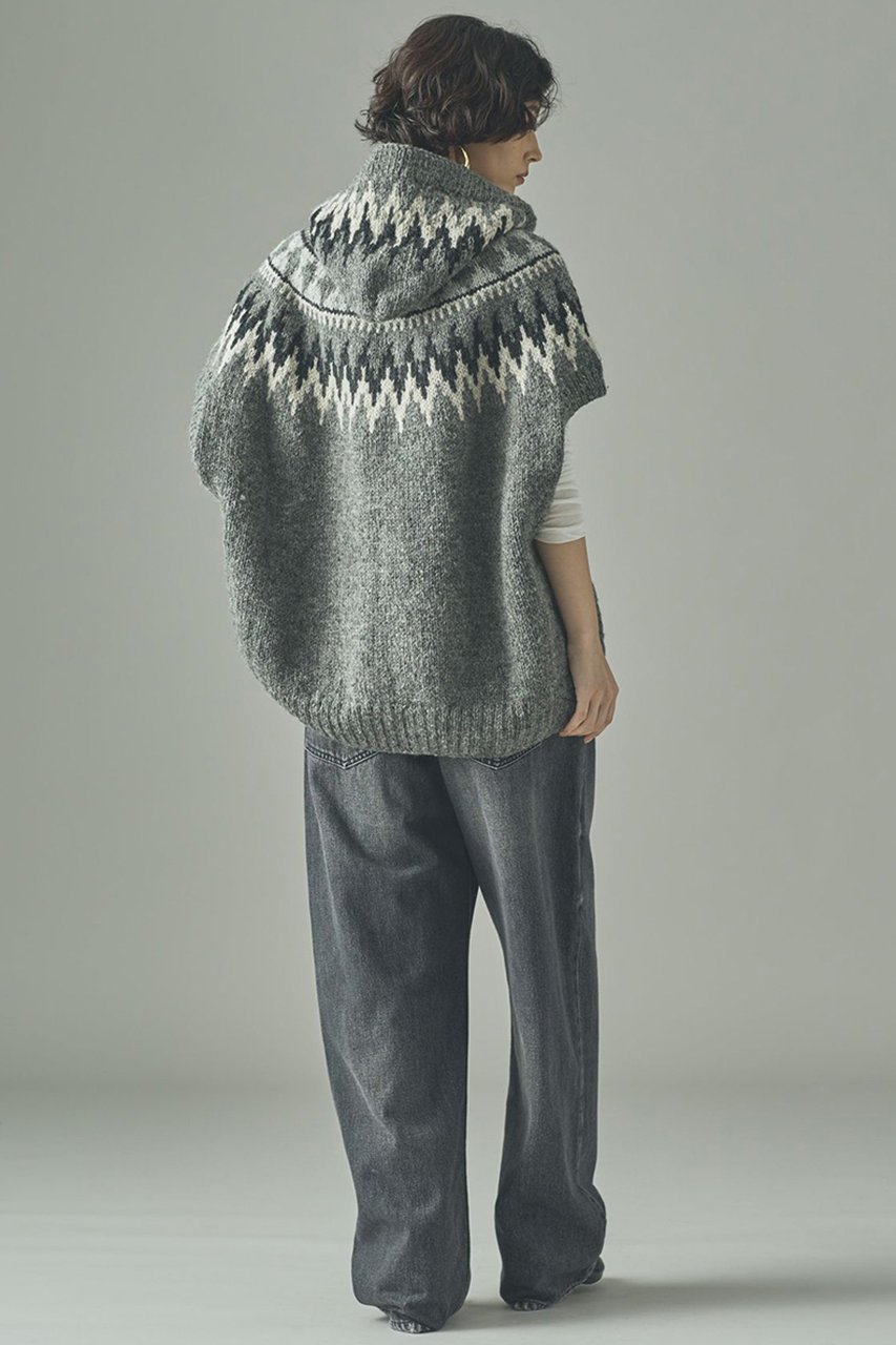 【カレンソロジー/Curensology】のノルディックフードベスト 人気、トレンドファッション・服の通販 founy(ファニー) 　ファッション　Fashion　レディースファッション　Fashion for Women　アウター　Coat / Outerwear Collection　トップス・カットソー　Cut & Sew Tops　ニット　Knit Tops & Sweaters　レディースパーカー・カジュアルフーディー　Casual Hoodies & Sweatshirts　ベスト&ジレ / 重ね着スタイル　Vests & Gilets　2025年　2025　2025-2026秋冬・A/W　Autumn/Winter 2025–26 AW25–26　カーディガン　Cardigan, Knitwear　パーカー　Hoodie, Parka　ベスト　Vest, Waistcoat　ベーシック　Basic, Essential　エレガント 上品　Elegant　定番　Standard, Basic Item　手編み　Hand-Knitted, Handmade Knit　A/W・秋冬　Autumn/Winter　other-7|ID: prp329100004627494 ipo3291000000033260307