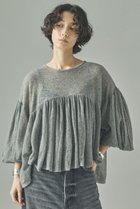 【カレンソロジー/Curensology】のフラッフィーギャザーニットプルオーバー 人気、トレンドファッション・服の通販 founy(ファニー) ファッション Fashion レディースファッション Fashion for Women トップス・カットソー Cut & Sew Tops ニット Knit Tops & Sweaters カジュアルプルオーバー・ニットトップス Pullovers & Knit Tops / Casual Pullovers 2025年 2025 2025-2026秋冬・A/W Autumn/Winter 2025–26 AW25–26 おすすめ Recommended / Our Picks エアリー Airy Texture A/W・秋冬 Autumn/Winter thumbnail グレー|ID: prp329100004627495 ipo3291000000033260310