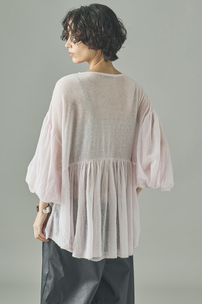 【カレンソロジー/Curensology】のフラッフィーギャザーニットプルオーバー 人気、トレンドファッション・服の通販 founy(ファニー) 　ファッション　Fashion　レディースファッション　Fashion for Women　トップス・カットソー　Cut & Sew Tops　ニット　Knit Tops & Sweaters　カジュアルプルオーバー・ニットトップス　Pullovers & Knit Tops / Casual Pullovers　2025年　2025　2025-2026秋冬・A/W　Autumn/Winter 2025–26 AW25–26　おすすめ　Recommended / Our Picks　エアリー　Airy Texture　A/W・秋冬　Autumn/Winter　other-4|ID: prp329100004627495 ipo3291000000033260314