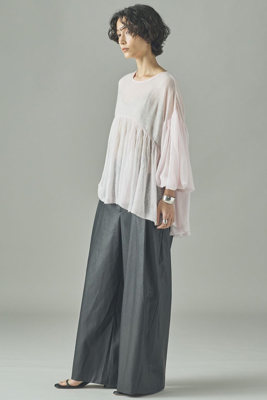 【カレンソロジー/Curensology】のフラッフィーギャザーニットプルオーバー 人気、トレンドファッション・服の通販 founy(ファニー) 　ファッション　Fashion　レディースファッション　Fashion for Women　トップス・カットソー　Cut & Sew Tops　ニット　Knit Tops & Sweaters　カジュアルプルオーバー・ニットトップス　Pullovers & Knit Tops / Casual Pullovers　2025年　2025　2025-2026秋冬・A/W　Autumn/Winter 2025–26 AW25–26　おすすめ　Recommended / Our Picks　エアリー　Airy Texture　A/W・秋冬　Autumn/Winter　other-7|ID: prp329100004627495 ipo3291000000033260317