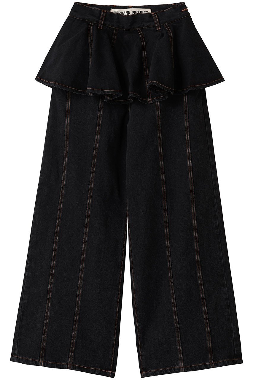 【プランク プロジェクト/PRANK PROJECT】のペプラムデニムパンツ / Peplum Denim Pants 人気、トレンドファッション・服の通販 founy(ファニー) 　ファッション　Fashion　レディースファッション　Fashion for Women　パンツ　Pants & Trousers　デニムパンツ・ジーンズ・美脚デニム　Denim Jeans & Pants　シンプル　Simple, Minimal　デニム　Denim, Jeans Material　ペプラム　Peplum, Flared Hem　ポケット　Pocket, Pocket Detail　 other-1|ID: prp329100004627497 ipo3291000000035784474