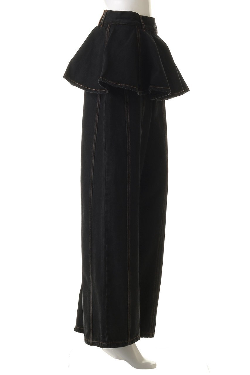 【プランク プロジェクト/PRANK PROJECT】のペプラムデニムパンツ / Peplum Denim Pants 人気、トレンドファッション・服の通販 founy(ファニー) 　ファッション　Fashion　レディースファッション　Fashion for Women　パンツ　Pants & Trousers　デニムパンツ・ジーンズ・美脚デニム　Denim Jeans & Pants　シンプル　Simple, Minimal　デニム　Denim, Jeans Material　ペプラム　Peplum, Flared Hem　ポケット　Pocket, Pocket Detail　other-3|ID: prp329100004627497 ipo3291000000035784478