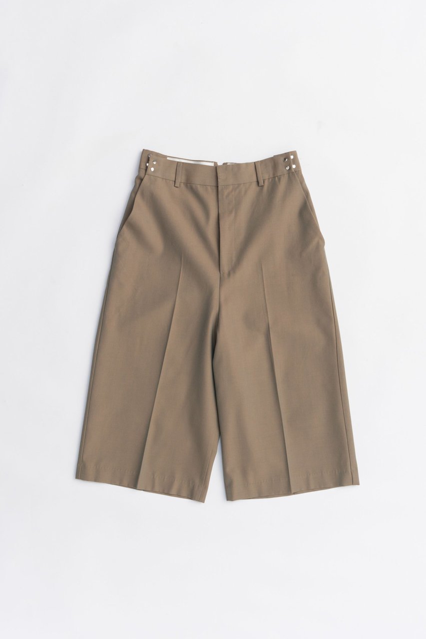 【プランク プロジェクト/PRANK PROJECT】のロークロッチバミューダパンツ / Low-crotch Bermuda Pants インテリア・キッズ・メンズ・レディースファッション・服の通販 founy(ファニー) 　ファッション　Fashion　レディースファッション　Fashion for Women　パンツ　Pants & Trousers　おすすめ　Recommended / Our Picks　シャンブレー　Chambray, Denim-Like Fabric　ジャケット　Jacket, Outerwear　セットアップ　Set-Up, Coordinated Outfit　ソックス　Socks, Hosiery　タイツ　Tights, Legwear　バランス　Balance, Style Balance　ルーズ　Loose, Oversized　ロング　Long, Long-Length　KHK(カーキ)|ID: prp329100004627498 ipo3291000000033383876