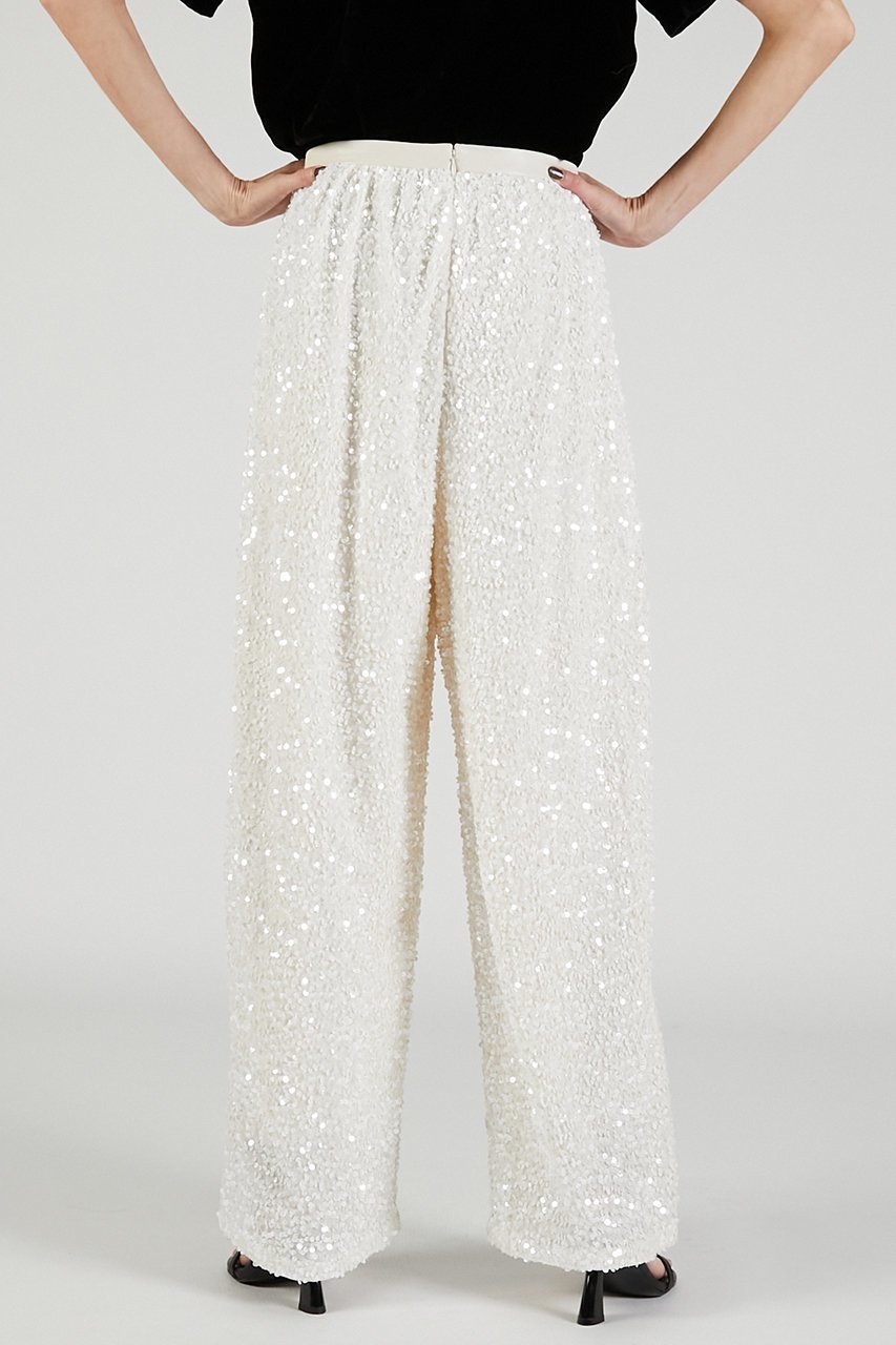 【プランク プロジェクト/PRANK PROJECT】のシークインバルーンベロアパンツ / Sequin Balloon Velour Pants 人気、トレンドファッション・服の通販 founy(ファニー) 　ファッション　Fashion　レディースファッション　Fashion for Women　パンツ　Pants & Trousers　スパンコール　Sequins, Sequin Embellishment　パイピング　Piping, Trim Design　フェイクレザー　Faux Leather, PU Leather　ラグジュアリー　Luxury, Elegant　リラックス　Relax, Relaxed Fit　ルーズ　Loose, Oversized　other-7|ID: prp329100004627499 ipo3291000000033260353