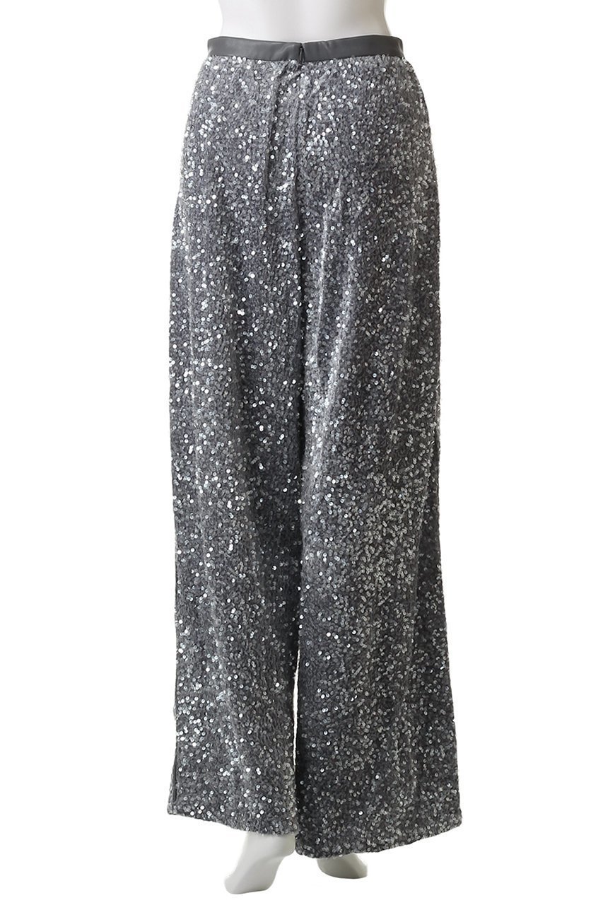 【プランク プロジェクト/PRANK PROJECT】のシークインバルーンベロアパンツ / Sequin Balloon Velour Pants 人気、トレンドファッション・服の通販 founy(ファニー) 　ファッション　Fashion　レディースファッション　Fashion for Women　パンツ　Pants & Trousers　スパンコール　Sequins, Sequin Embellishment　パイピング　Piping, Trim Design　フェイクレザー　Faux Leather, PU Leather　ラグジュアリー　Luxury, Elegant　リラックス　Relax, Relaxed Fit　ルーズ　Loose, Oversized　other-7|ID: prp329100004627499 ipo3291000000033831352