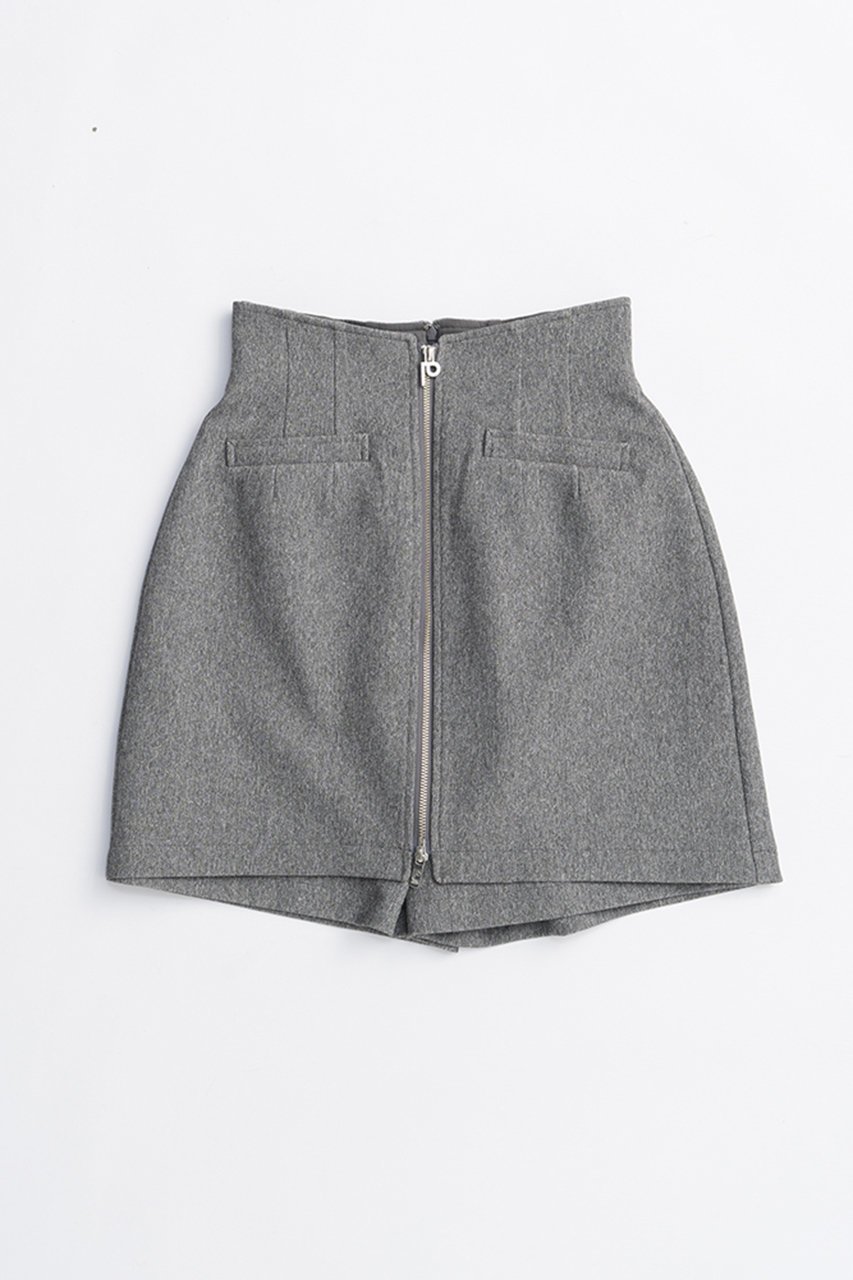【プランク プロジェクト/PRANK PROJECT】のフロントジップショートパンツ / Front Zip Short Pants 人気、トレンドファッション・服の通販 founy(ファニー) 　ファッション　Fashion　レディースファッション　Fashion for Women　パンツ　Pants & Trousers　ショートパンツ・ハーフパンツ　High-Waisted & Relaxed Shorts　おすすめ　Recommended / Our Picks　ショート　Short, Short Length　ジャケット　Jacket, Outerwear　タイツ　Tights, Legwear　メランジ　Melange, Mixed Yarn　新作・新入荷　New Arrivals / New In　 other-1|ID: prp329100004627502 ipo3291000000033260376