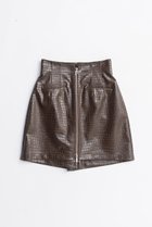【プランク プロジェクト/PRANK PROJECT】のフロントジップショートパンツ / Front Zip Short Pants BRN(ブラウン)|ID: prp329100004627502 ipo3291000000033260379