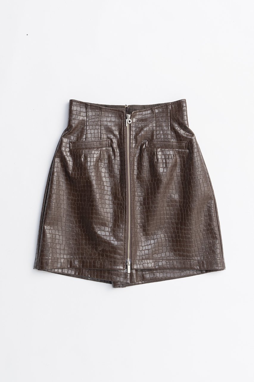 【プランク プロジェクト/PRANK PROJECT】のフロントジップショートパンツ / Front Zip Short Pants インテリア・キッズ・メンズ・レディースファッション・服の通販 founy(ファニー) 　ファッション　Fashion　レディースファッション　Fashion for Women　パンツ　Pants & Trousers　ショートパンツ・ハーフパンツ　High-Waisted & Relaxed Shorts　おすすめ　Recommended / Our Picks　ショート　Short, Short Length　ジャケット　Jacket, Outerwear　タイツ　Tights, Legwear　メランジ　Melange, Mixed Yarn　新作・新入荷　New Arrivals / New In　BRN(ブラウン)|ID: prp329100004627502 ipo3291000000033260379