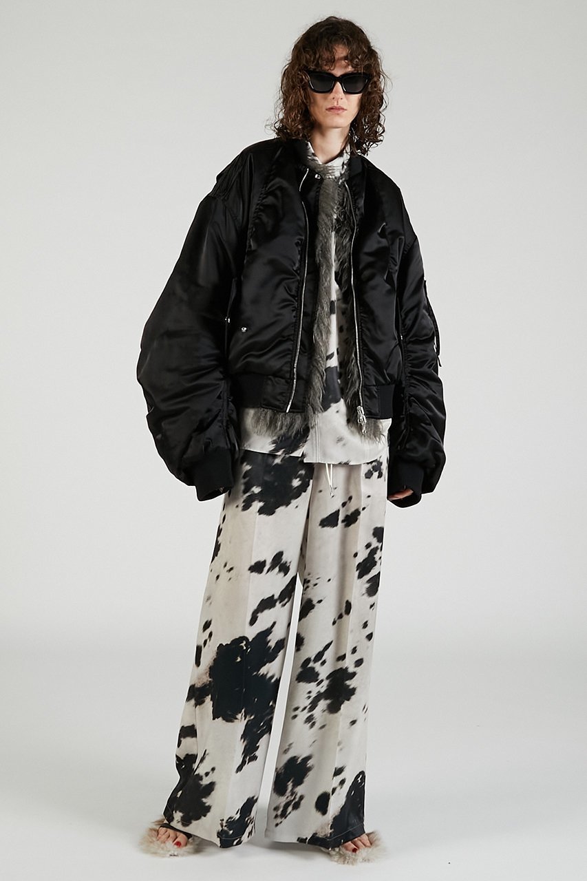 【プランク プロジェクト/PRANK PROJECT】のハラコプリントワイドパンツ / Harako Print Wide Pants 人気、トレンドファッション・服の通販 founy(ファニー) 　ファッション　Fashion　レディースファッション　Fashion for Women　パンツ　Pants & Trousers　サテン　Satin, Glossy Fabric　プリント　Print, Printed Pattern　ワイド　Wide, Wide Fit　エレガント 上品　Elegant　other-6|ID: prp329100004627503 ipo3291000000033260394