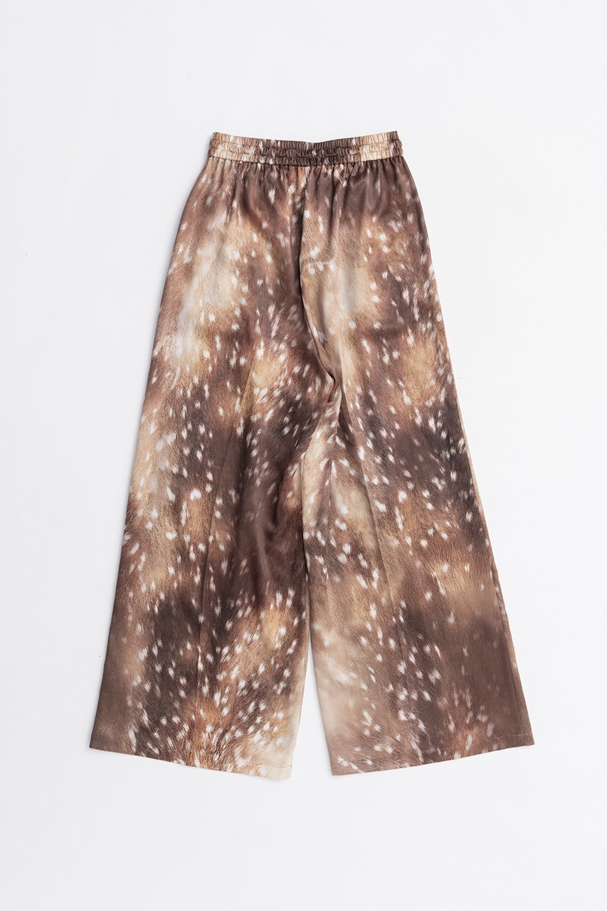 【プランク プロジェクト/PRANK PROJECT】のバンビプリントワイドパンツ / Bambi Print Wide Pants 人気、トレンドファッション・服の通販 founy(ファニー) 　ファッション　Fashion　レディースファッション　Fashion for Women　パンツ　Pants & Trousers　サテン　Satin, Glossy Fabric　プリント　Print, Printed Pattern　ワイド　Wide, Wide Fit　エレガント 上品　Elegant　other-4|ID: prp329100004627504 ipo3291000000033260401
