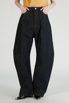 【プランク プロジェクト/PRANK PROJECT】のハイウエストカーブデニム / High-waisted Curved Denim NVY(ネイビー)|ID: prp329100004627505 ipo3291000000033260408
