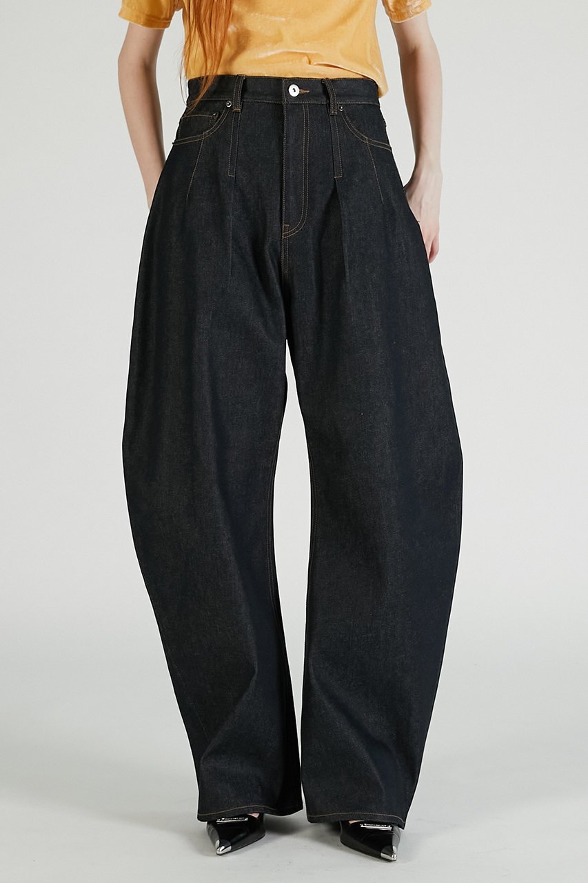 【プランク プロジェクト/PRANK PROJECT】のハイウエストカーブデニム / High-waisted Curved Denim 人気、トレンドファッション・服の通販 founy(ファニー) 　ファッション　Fashion　レディースファッション　Fashion for Women　パンツ　Pants & Trousers　デニムパンツ・ジーンズ・美脚デニム　Denim Jeans & Pants　2025年　2025　2025-2026秋冬・A/W　Autumn/Winter 2025–26 AW25–26　インディゴ　Indigo Denim　セットアップ　Set-Up, Coordinated Outfit　デニム　Denim, Jeans Material　バランス　Balance, Style Balance　再入荷　Restock / Back in Stock　A/W・秋冬　Autumn/Winter　other-3|ID: prp329100004627505 ipo3291000000033260414