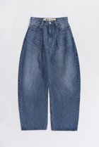 【プランク プロジェクト/PRANK PROJECT】のハイウエストカーブデニム / High-waisted Curved Denim D.BLU(ダークブルー)|ID: prp329100004627505 ipo3291000000034121789