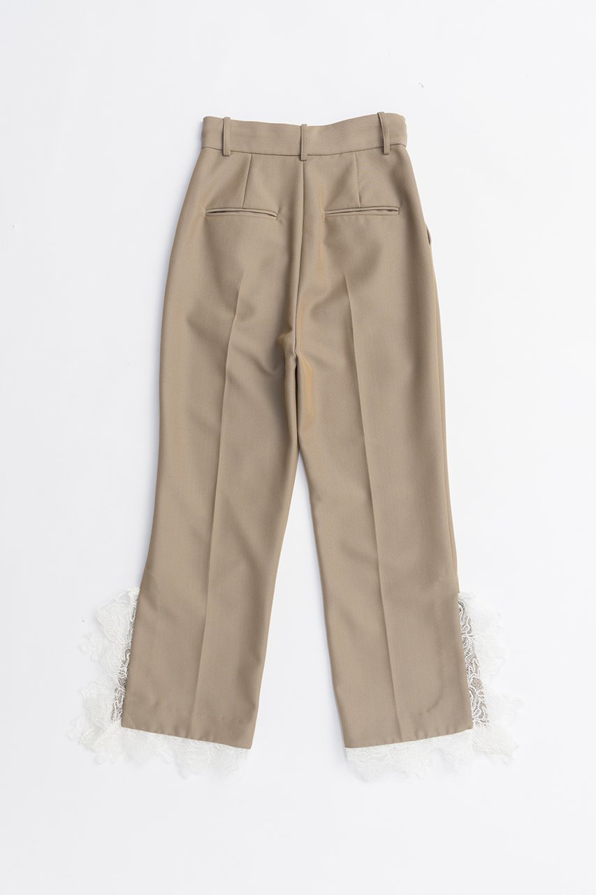 【プランク プロジェクト/PRANK PROJECT】のグランピアンズウールカットレーススラックス / Grand Pianist Wool Cut Lace Slacks 人気、トレンドファッション・服の通販 founy(ファニー) 　ファッション　Fashion　レディースファッション　Fashion for Women　パンツ　Pants & Trousers　カッティング　Cutting Detail　ジャケット　Jacket, Outerwear　ストレート　Straight, Straight Cut　セットアップ　Set-Up, Coordinated Outfit　マニッシュ　Mannish, Boyish　レース　Lace, Lace Fabric　other-5|ID: prp329100004627506 ipo3291000000033260421