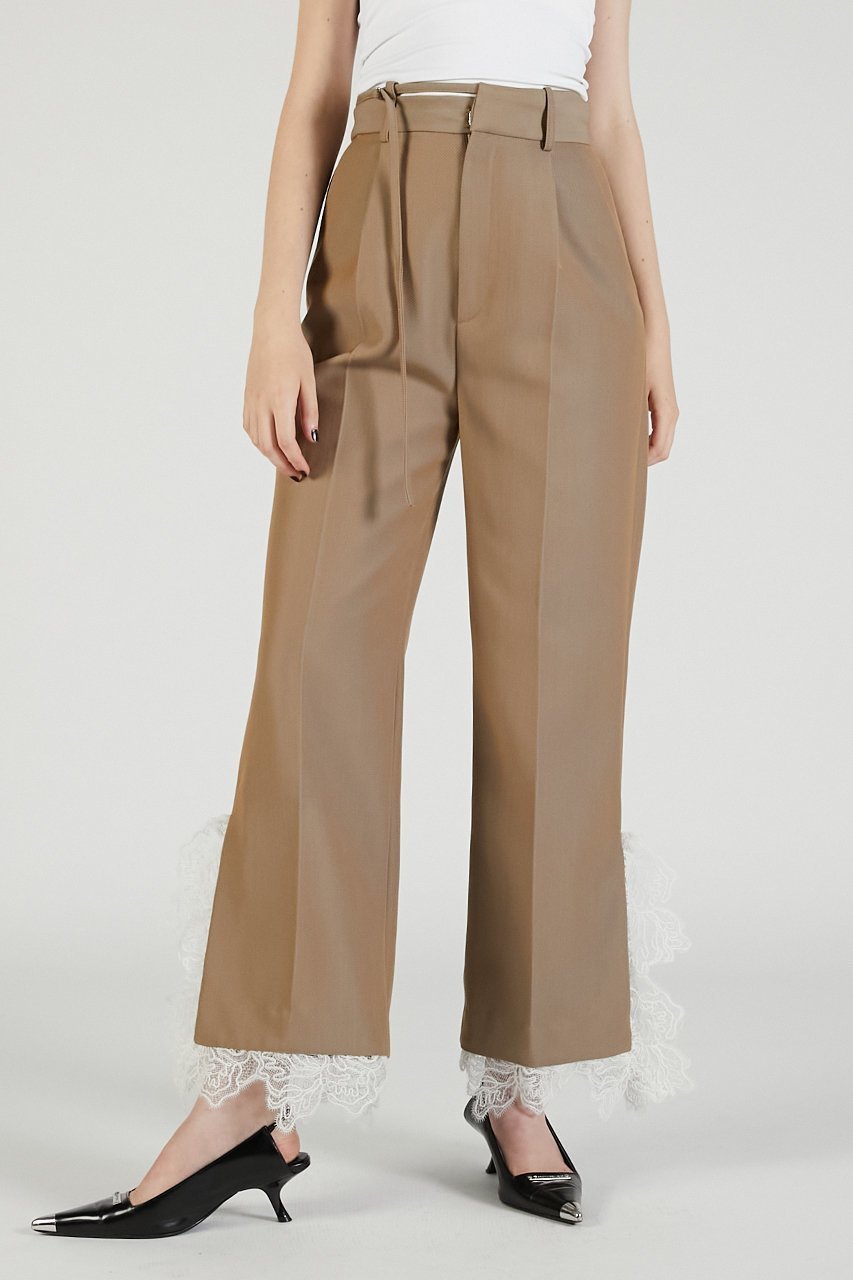 【プランク プロジェクト/PRANK PROJECT】のグランピアンズウールカットレーススラックス / Grand Pianist Wool Cut Lace Slacks 人気、トレンドファッション・服の通販 founy(ファニー) 　ファッション　Fashion　レディースファッション　Fashion for Women　パンツ　Pants & Trousers　カッティング　Cutting Detail　ジャケット　Jacket, Outerwear　ストレート　Straight, Straight Cut　セットアップ　Set-Up, Coordinated Outfit　マニッシュ　Mannish, Boyish　レース　Lace, Lace Fabric　other-8|ID: prp329100004627506 ipo3291000000033260424
