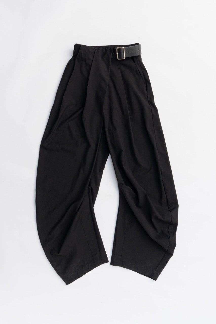 【プランク プロジェクト/PRANK PROJECT】のアシメタックベルトパンツ / Asymmetrical Belt Pants インテリア・キッズ・メンズ・レディースファッション・服の通販 founy(ファニー) 　ファッション　Fashion　レディースファッション　Fashion for Women　パンツ　Pants & Trousers　ベルト&ウエストマーク　Belts & Waist Accessories　2025年　2025　2025-2026秋冬・A/W　Autumn/Winter 2025–26 AW25–26　おすすめ　Recommended / Our Picks　アシンメトリー　Asymmetrical Style　ドレープ　Drape, Draping Fabric　フォーマル　Formal, Dressy　A/W・秋冬　Autumn/Winter　BLK(ブラック)|ID: prp329100004627507 ipo3291000000033260427