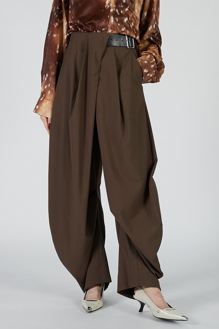 【プランク プロジェクト/PRANK PROJECT】のアシメタックベルトパンツ / Asymmetrical Belt Pants 人気、トレンドファッション・服の通販 founy(ファニー) 　ファッション　Fashion　レディースファッション　Fashion for Women　パンツ　Pants & Trousers　ベルト&ウエストマーク　Belts & Waist Accessories　2025年　2025　2025-2026秋冬・A/W　Autumn/Winter 2025–26 AW25–26　おすすめ　Recommended / Our Picks　アシンメトリー　Asymmetrical Style　ドレープ　Drape, Draping Fabric　フォーマル　Formal, Dressy　A/W・秋冬　Autumn/Winter　other-3|ID: prp329100004627507 ipo3291000000033260430