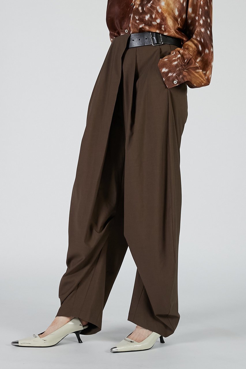 【プランク プロジェクト/PRANK PROJECT】のアシメタックベルトパンツ / Asymmetrical Belt Pants 人気、トレンドファッション・服の通販 founy(ファニー) 　ファッション　Fashion　レディースファッション　Fashion for Women　パンツ　Pants & Trousers　ベルト&ウエストマーク　Belts & Waist Accessories　2025年　2025　2025-2026秋冬・A/W　Autumn/Winter 2025–26 AW25–26　おすすめ　Recommended / Our Picks　アシンメトリー　Asymmetrical Style　ドレープ　Drape, Draping Fabric　フォーマル　Formal, Dressy　A/W・秋冬　Autumn/Winter　other-4|ID: prp329100004627507 ipo3291000000033260431