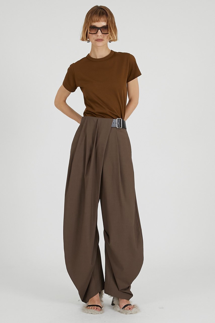 【プランク プロジェクト/PRANK PROJECT】のアシメタックベルトパンツ / Asymmetrical Belt Pants 人気、トレンドファッション・服の通販 founy(ファニー) 　ファッション　Fashion　レディースファッション　Fashion for Women　パンツ　Pants & Trousers　ベルト&ウエストマーク　Belts & Waist Accessories　2025年　2025　2025-2026秋冬・A/W　Autumn/Winter 2025–26 AW25–26　おすすめ　Recommended / Our Picks　アシンメトリー　Asymmetrical Style　ドレープ　Drape, Draping Fabric　フォーマル　Formal, Dressy　A/W・秋冬　Autumn/Winter　other-7|ID: prp329100004627507 ipo3291000000033260434