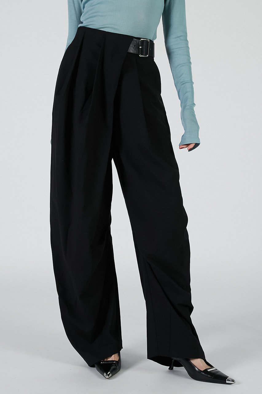 【プランク プロジェクト/PRANK PROJECT】のアシメタックベルトパンツ / Asymmetrical Belt Pants 人気、トレンドファッション・服の通販 founy(ファニー) ファッション Fashion レディースファッション Fashion for Women パンツ Pants & Trousers ベルト&ウエストマーク Belts & Waist Accessories おすすめ Recommended / Our Picks アシンメトリー Asymmetrical Style ドレープ Drape, Draping Fabric フォーマル Formal, Dressy 再入荷 Restock / Back in Stock other-7|ID: prp329100004627507 ipo3291000000034377124
