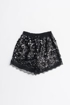 【プランク プロジェクト/PRANK PROJECT】のスパンコールショートパンツ / Spangle Short Pants BLK(ブラック)|ID: prp329100004627508 ipo3291000000033260436