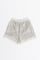 【プランク プロジェクト/PRANK PROJECT】のスパンコールショートパンツ / Spangle Short Pants SLV(シルバー)|ID: prp329100004627508 ipo3291000000033260437