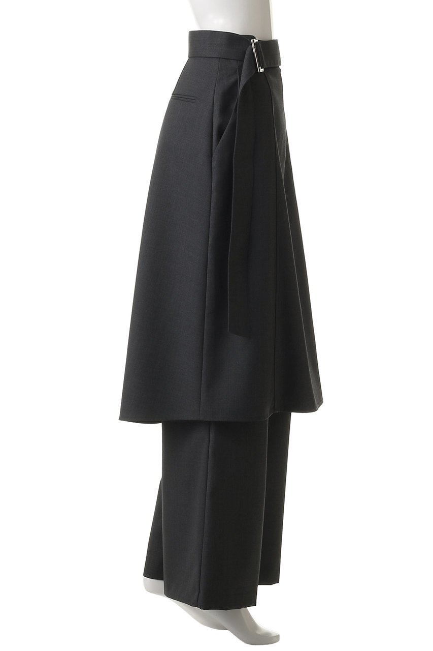 【プランク プロジェクト/PRANK PROJECT】のドロップヘムレイヤードスカートパンツ / Drop Hem Layered Skirt Pants 人気、トレンドファッション・服の通販 founy(ファニー) 　ファッション　Fashion　レディースファッション　Fashion for Women　スカート　Skirts　パンツ　Pants & Trousers　アシンメトリー　Asymmetrical Style　メタル　Metal, Metal Parts　新作・新入荷　New Arrivals / New In　other-8|ID: prp329100004627509 ipo3291000000033590411