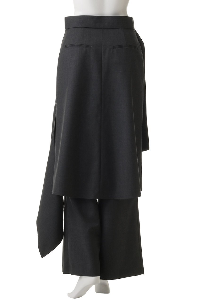 【プランク プロジェクト/PRANK PROJECT】のドロップヘムレイヤードスカートパンツ / Drop Hem Layered Skirt Pants 人気、トレンドファッション・服の通販 founy(ファニー) 　ファッション　Fashion　レディースファッション　Fashion for Women　スカート　Skirts　パンツ　Pants & Trousers　アシンメトリー　Asymmetrical Style　メタル　Metal, Metal Parts　新作・新入荷　New Arrivals / New In　other-4|ID: prp329100004627509 ipo3291000000033590412