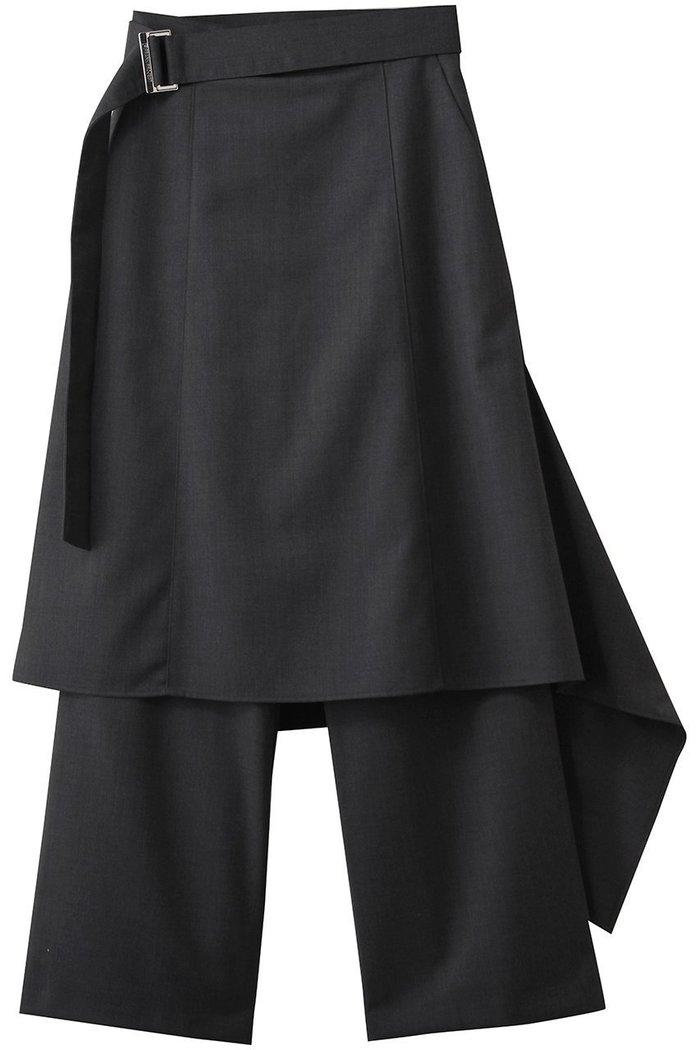 【プランク プロジェクト/PRANK PROJECT】のドロップヘムレイヤードスカートパンツ / Drop Hem Layered Skirt Pants インテリア・キッズ・メンズ・レディースファッション・服の通販 founy(ファニー) https://founy.com/ ファッション Fashion レディースファッション Fashion for Women スカート Skirts パンツ Pants & Trousers アシンメトリー Asymmetrical Style メタル Metal, Metal Parts |ID: prp329100004627509 ipo3291000000036134810