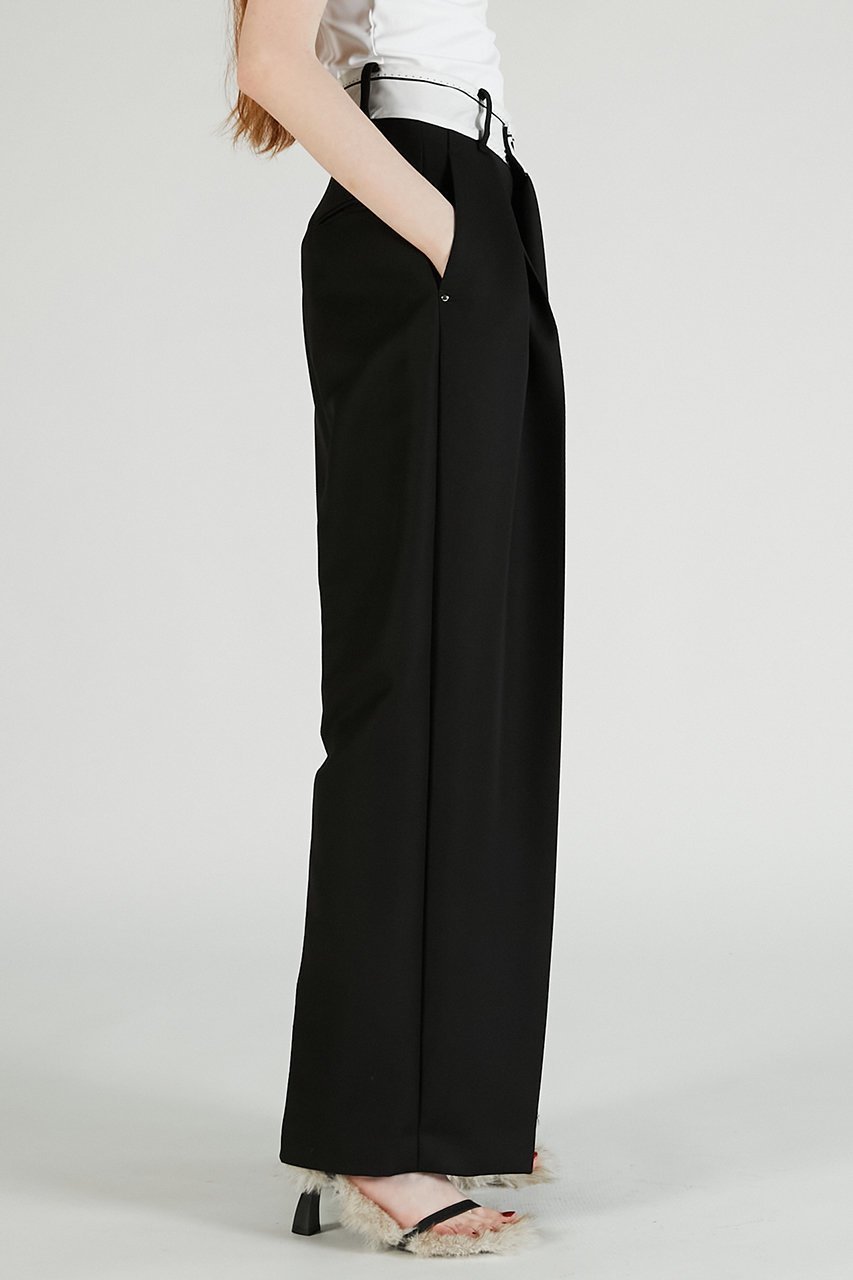 【プランク プロジェクト/PRANK PROJECT】のマーベルトアシメタックパンツ / Marble Asymmetrical Pants 人気、トレンドファッション・服の通販 founy(ファニー) 　ファッション　Fashion　レディースファッション　Fashion for Women　パンツ　Pants & Trousers　ベルト&ウエストマーク　Belts & Waist Accessories　クロップド　Cropped, Short Length　ジャケット　Jacket, Outerwear　セットアップ　Set-Up, Coordinated Outfit　センター　Center, Center Line　バランス　Balance, Style Balance　フロント　Front, Front Design　ロング　Long, Long-Length　ワイド　Wide, Wide Fit　再入荷　Restock / Back in Stock　other-6|ID: prp329100004627510 ipo3291000000033260461