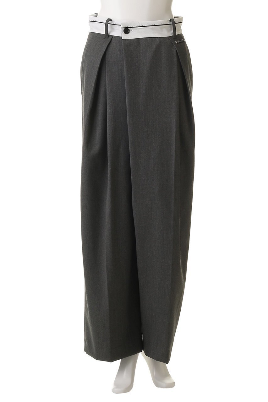 【プランク プロジェクト/PRANK PROJECT】のマーベルトアシメタックパンツ / Marble Asymmetrical Pants 人気、トレンドファッション・服の通販 founy(ファニー) ファッション Fashion レディースファッション Fashion for Women パンツ Pants & Trousers ベルト&ウエストマーク Belts & Waist Accessories クロップド Cropped, Short Length ジャケット Jacket, Outerwear セットアップ Set-Up, Coordinated Outfit センター Center, Center Line バランス Balance, Style Balance フロント Front, Front Design ロング Long, Long-Length ワイド Wide, Wide Fit other-5|ID: prp329100004627510 ipo3291000000033768870